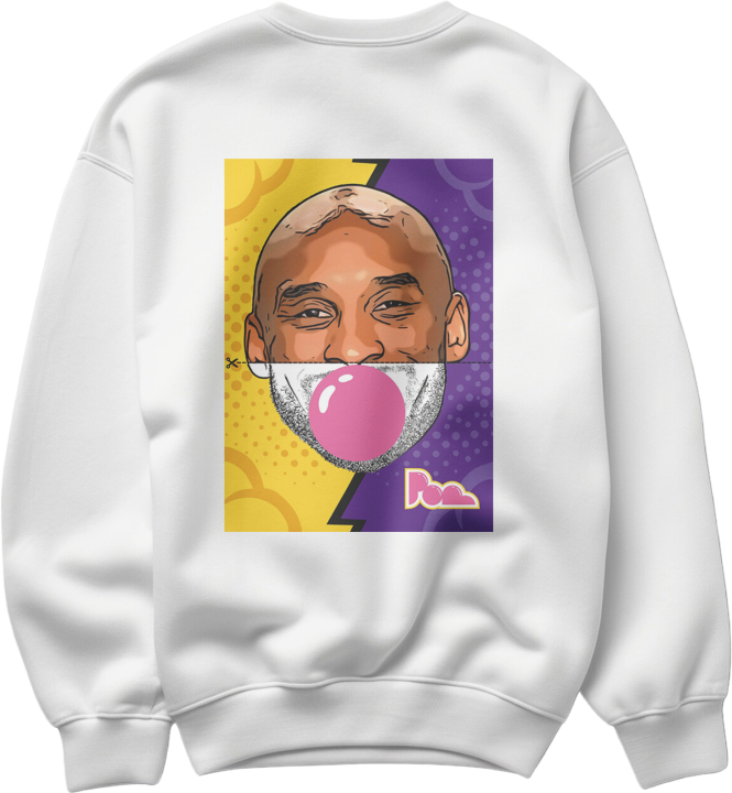 Felpa Girocollo bubble "Kobe" Pop