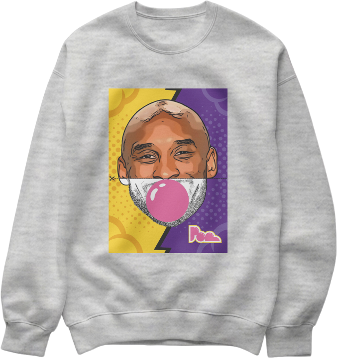 Felpa Girocollo bubble "Kobe" Pop