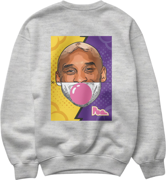 Felpa Girocollo bubble "Kobe" Pop