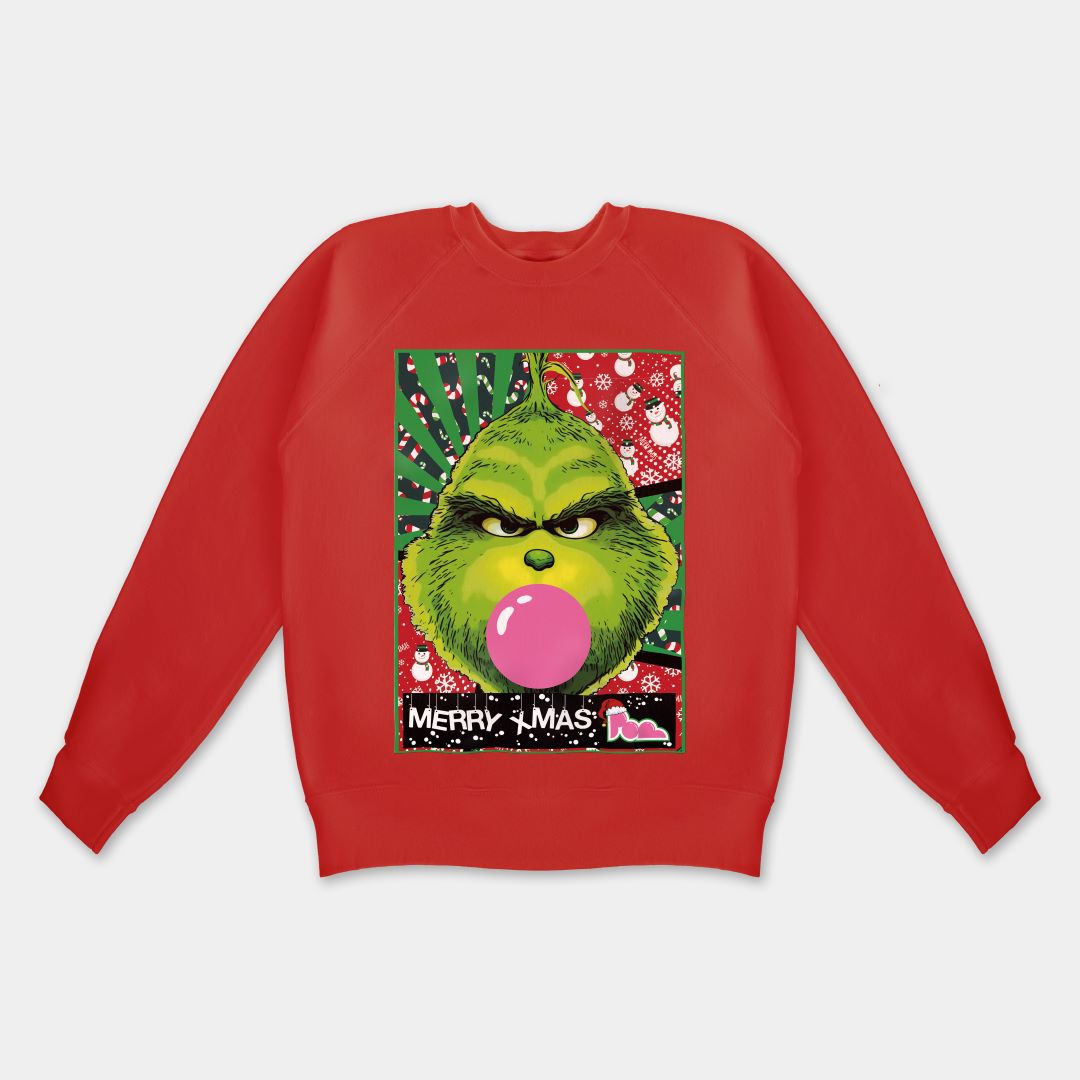 Felpa Girocollo "Grinch" Pop - Christmas Edition