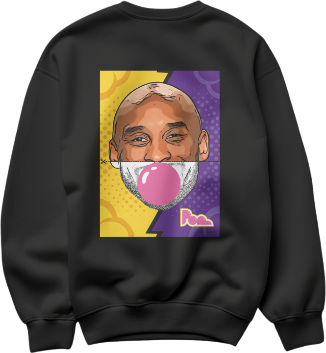 Felpa Girocollo bubble "Kobe" Pop