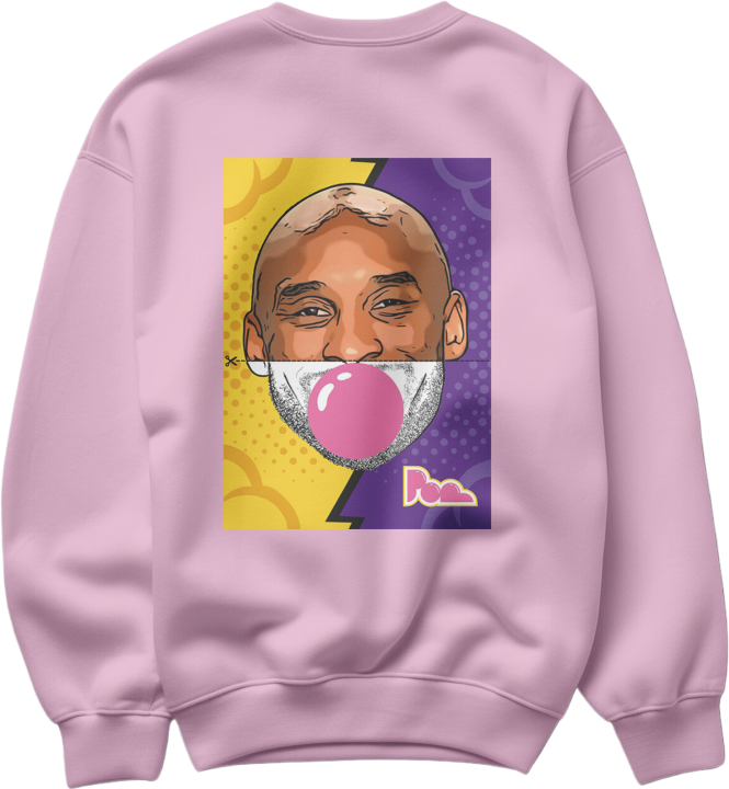 Felpa Girocollo bubble "Kobe" Pop