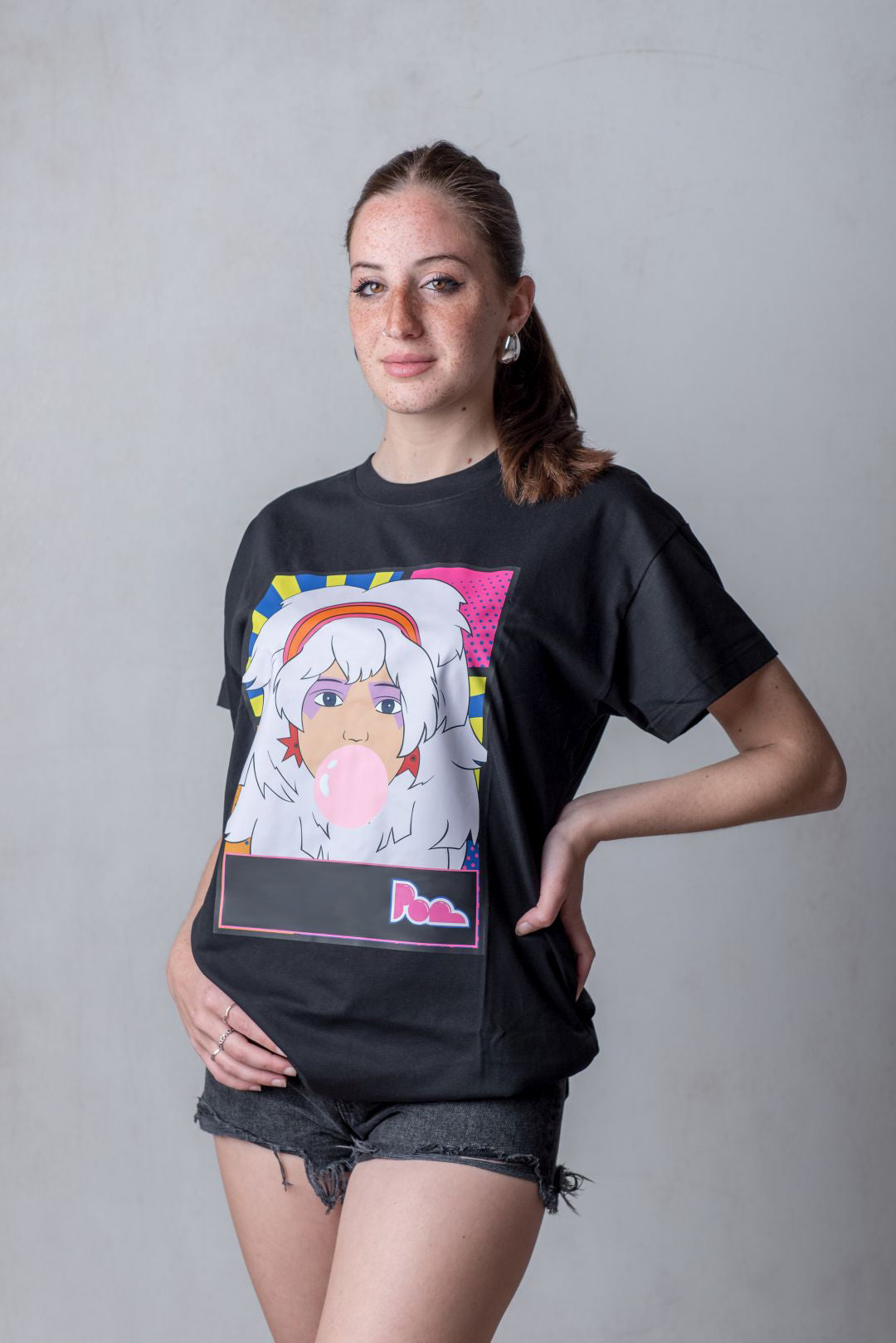 "Jem" Bubble Gum Tee - Nera