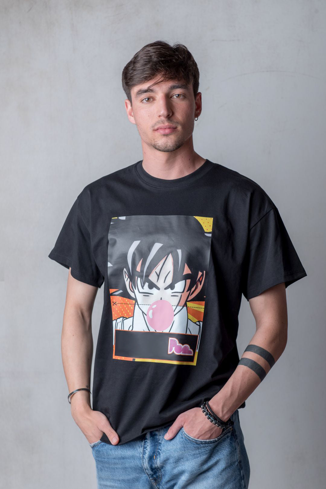 "Son Goku" Bubble Gum Tee - Nera