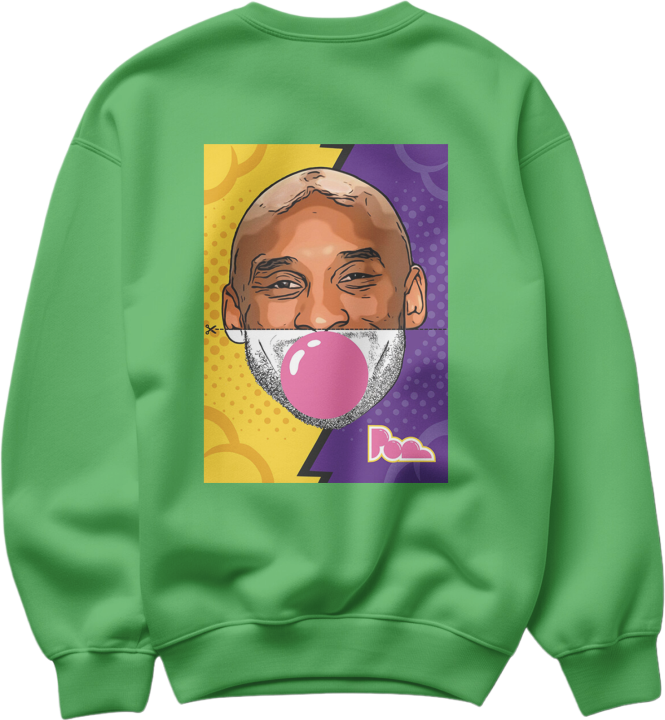 Felpa Girocollo bubble "Kobe" Pop