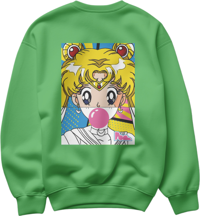 Felpa Girocollo bubble "Sailor Moon" Pop