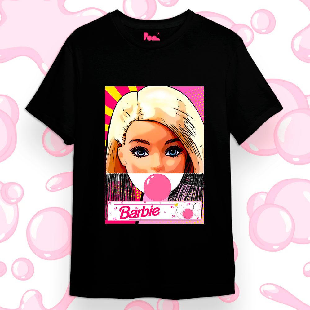 "Barbie" Bubble Gum Tee - Nera