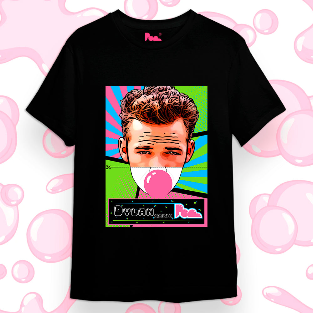 "Dylan" Bubble Gum Tee - Nera