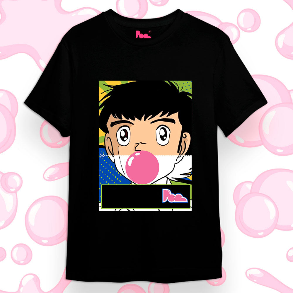 "Holly" Bubble Gum Tee - Nera