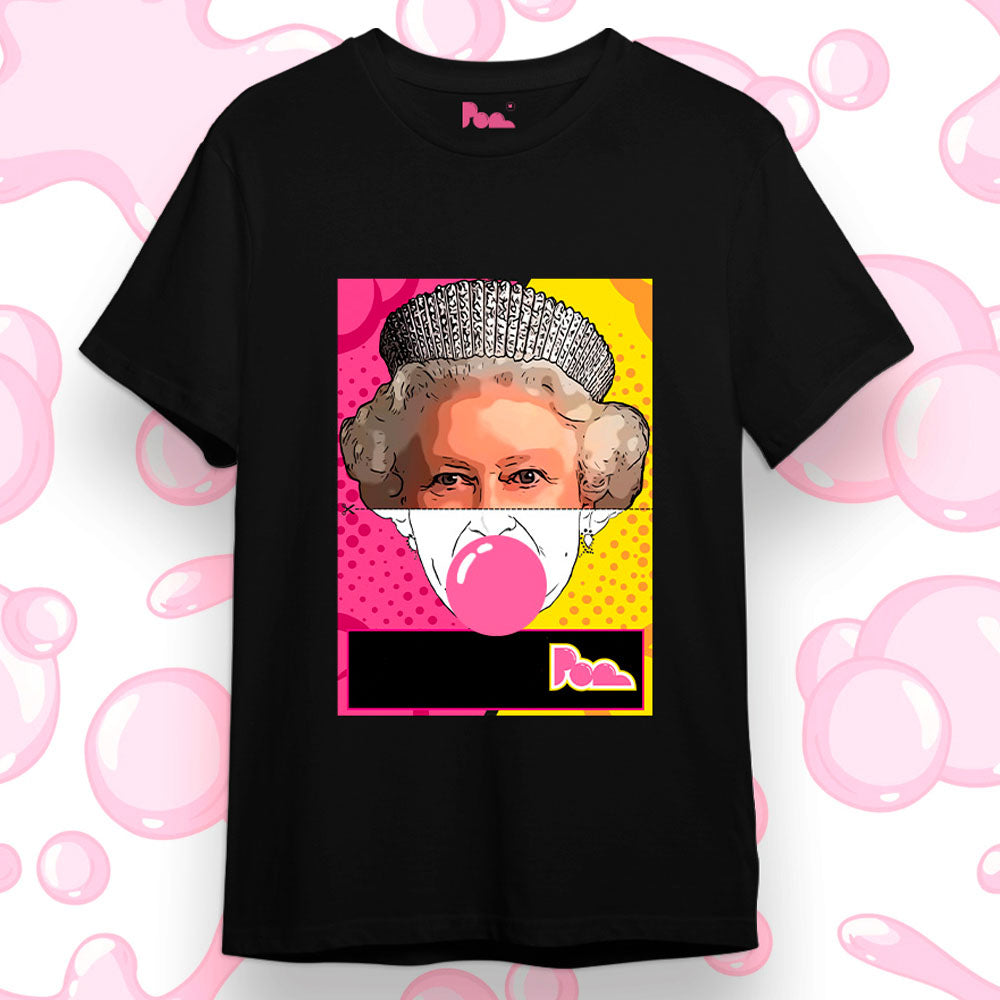 "The Queen" Bubble Gum Tee - Nera